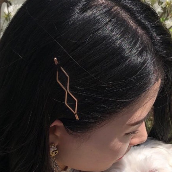 LAST 1 Set Pearl hair clips barrettes Bobby pins - Picture 6 of 7